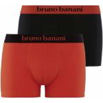Schwarze Bruno Banani Herrenshorts aus Baumwolle enganliegend Größe 3 XL 