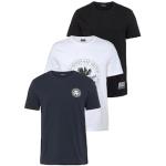 Marineblaue Bruno Banani T-Shirts für Herren Größe XS 3-teilig 
