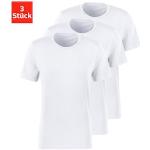 Weiße Bruno Banani T-Shirts aus Baumwolle für Herren Größe XXL 3-teilig 