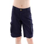Blaue Brunotti Cargo Shorts für Kinder & kurze Cargohosen für Kinder für Mädchen Größe 152 für den für den Sommer 