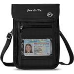 Brustbeutel Brusttasche Reisegeldbeutel +Gratis Karabiner mit RFID-Schutz  Reisepass-Tasche zum Umhängen Umhängebeutel Tasche maximale Sicherheit für  Reise Dokumente und Smartphone 16x20 cm : : Fashion