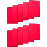 Brybelly Lot of 10 Bridge Size Cut Cards (Red)
