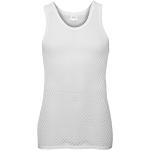 Weiße Sportliche Herrenträgerhemden & Herrenachselhemden aus Jersey Größe 4 XL 