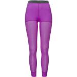 Violette Sportliche Thermo-Unterhosen aus Mesh für Damen Größe S 