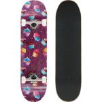 BTFL Damen Skateboard Complete Cupcakes Lila Purple Beautiful Deck - Händler NEU
