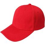 Rote Bestickte Hip Hop Snapback-Caps mit Nieten für Herren für den für den Sommer 