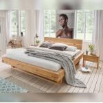 Weiße Nachhaltige Moderne Betten-ABC Bubema Holzbetten geölt aus Fichte 200x200 