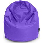 BuBiBag Sitzsack für Kinder in Tropfenform mit ÖKOTEX 100 - Outdoor Sitzsack oder als Indoor Gaming Sitzsack, Kindersitzsack für das Kinderzimmer, gefüllt mit EPS-Perlen (lila)