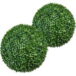 Grüne Runde Künstliche Sukkulenten aus Kunststoff 