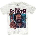 Weiße Bud Spencer T-Shirts Größe 4 XL 
