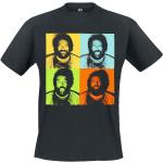 Schwarze Bud Spencer Rundhals-Ausschnitt T-Shirts für Herren Größe 5 XL 