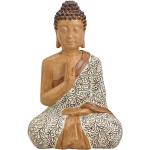 Bunte Asiatische xxxlutz Buddha Figuren aus Kunststoff 