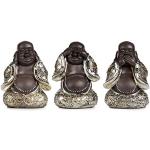 Asiatische 13 cm Puckator Buddha Figuren 3-teilig 