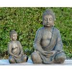 Bunte Moderne 30 cm Boltze Buddha Figuren aus Kunstharz 