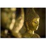 Asiatische Sinus Art Leinwanddrucke mit Buddha-Motiv 