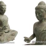 Asiatische Buddha Figuren aus Bronze 
