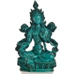 Grüne Asiatische Buddha Figuren 