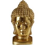 Goldene Asiatische xxxlutz Buddha Figuren aus Kunststein 
