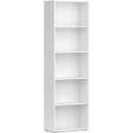 Weiße Unifarbene Vicco Bücherregale Breite 50-100cm, Höhe 150-200cm, Tiefe 0-50cm 
