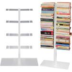 Silberne Moderne Radius Design Booksbaum Büchertürme aus Metall 