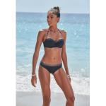 Bügel-Bandeau-Bikini JETTE schwarz Damen Bikini-Sets Ocean Blue
