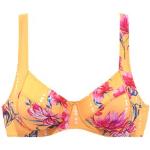 Gelbe Sunseeker Bikini-Tops aus Microfaser für Damen Größe L für den für den Sommer 
