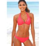 Korallenrote VENICE BEACH Bikini-Tops mit Bügel für Damen Größe L 