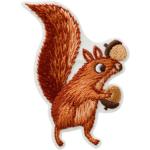 Reduzierte Bügelbilder & Bügelmotive mit Eichhörnchenmotiv 