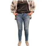 Graue Bestickte Buena Vista Slim Fit Jeans Größe XL 