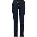 Blaue Casual Buena Vista Malibu Stretch-Jeans Raw aus Denim für Damen Größe XS 