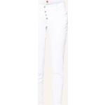 Weiße Buena Vista Malibu 7/8-Hosen Metallic mit Knopf aus Baumwolle für Damen Größe M 