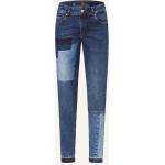 Bestickte Buena Vista Italy Slim Fit Jeans aus Baumwollmischung für Damen Größe M 