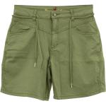 Khakifarbene Buena Vista Cargo-Shorts mit Reißverschluss aus Baumwolle für Damen Größe M für den für den Sommer 