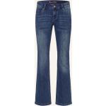 Blaue Buena Vista Malibu Bootcut Jeans aus Baumwollmischung für Damen Größe M 