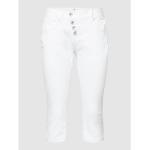 Reduzierte Weiße Unifarbene Buena Vista Caprihosen & 3/4-Hosen aus Baumwollmischung für Damen Größe XL 