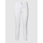 Reduzierte Weiße Buena Vista Slim Fit Jeans aus Baumwollmischung für Damen Größe XXS 