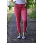 Buena Vista Damen Jeans Italy V 7/8 stretch Twill rasperry red