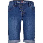 Reduzierte Blaue Buena Vista Malibu Jeans-Shorts aus Denim für Damen Größe S für den für den Sommer 
