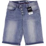 Reduzierte Hellblaue Buena Vista Kurze Hosen für Damen Größe XS 