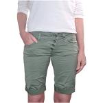 Khakifarbene Buena Vista Malibu Jeans-Shorts aus Denim für Damen Größe XS für den für den Sommer 