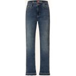 Reduzierte Graue Buena Vista High Waist Jeans aus Baumwolle für Damen Größe XS 