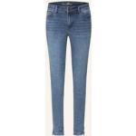 Reduzierte Graue Buena Vista Italy Slim Fit Jeans mit Reißverschluss aus Baumwollmischung für Damen Größe XS 