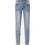 Graue Buena Vista Malibu Slim Fit Jeans aus Denim für Damen Größe XS 