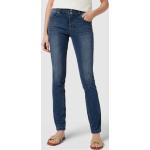 Reduzierte Blaue Buena Vista 5-Pocket Jeans aus Baumwollmischung für Damen Größe XS 