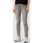 Hellgraue Buena Vista Malibu Slim Fit Jeans aus Baumwolle für Damen Größe XXS 