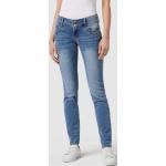 Blaue Buena Vista Slim Fit Jeans aus Baumwollmischung für Damen Größe XXS 