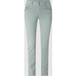 Reduzierte Mintgrüne Buena Vista Slim Fit Jeans aus Baumwollmischung für Damen Größe XS 