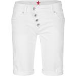 Weiße Buena Vista Malibu Stretch-Shorts aus Twill für Damen Größe M 