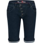 Blaue Buena Vista Malibu Stretch-Shorts aus Denim für Damen Größe S 