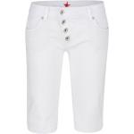 Weiße Buena Vista Malibu Stretch-Shorts aus Twill für Damen Größe XS 